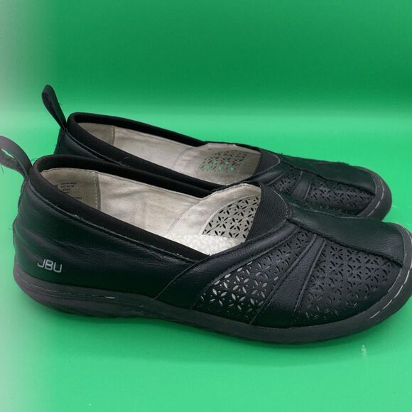 JBU by Jambu Dayna Memory Foam Slip On Walking Shoes Womens Size 8.5 Wide Black - Picture 5 of 12